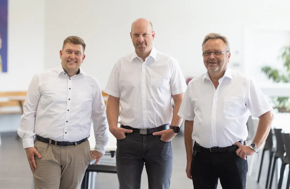 Samuel Wolf, Reiner Wolf und Jonas Keppler